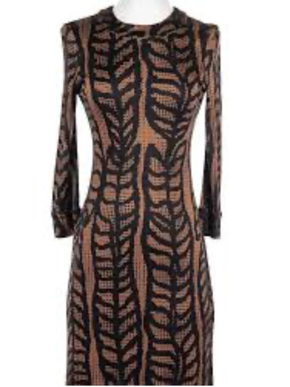 Tory Burch leaf pattern Dress